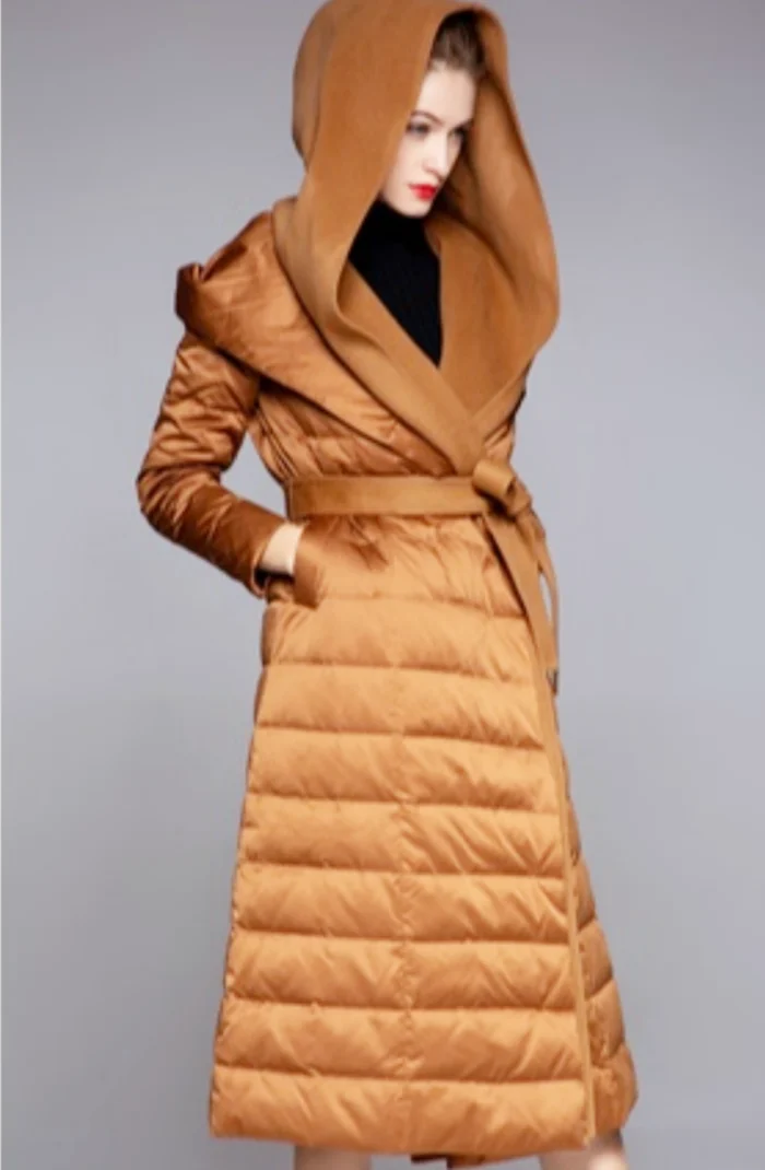 wool goose down down jacket