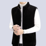 Men's stand - collar waistcoat