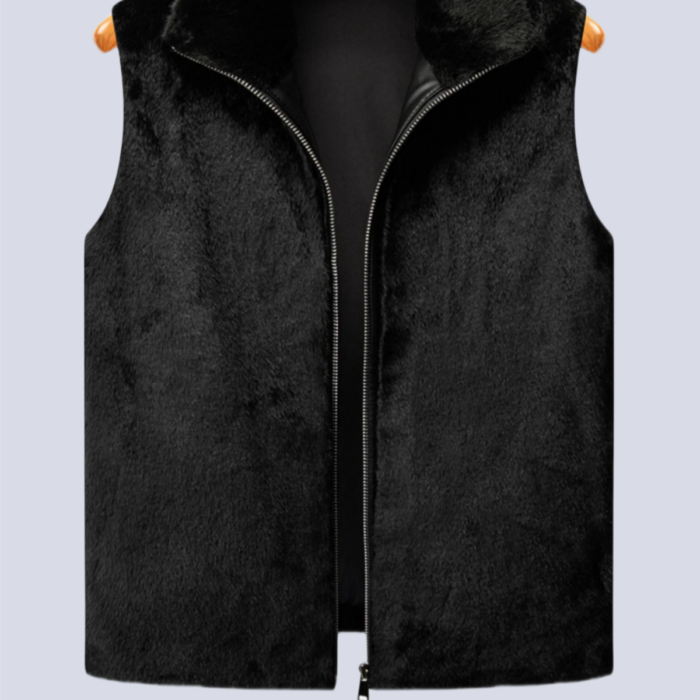 Men's stand - collar waistcoat